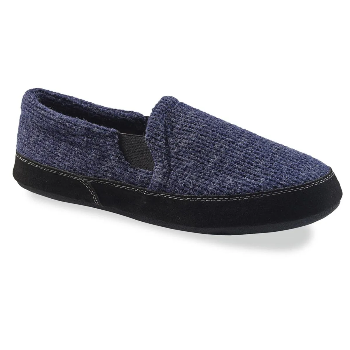 Acorn Men's Gore Moc Slippers- Navy Knit