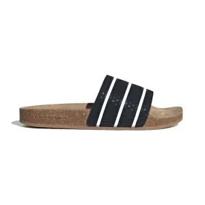 Adidas Adilette Cork Suede Slide Black