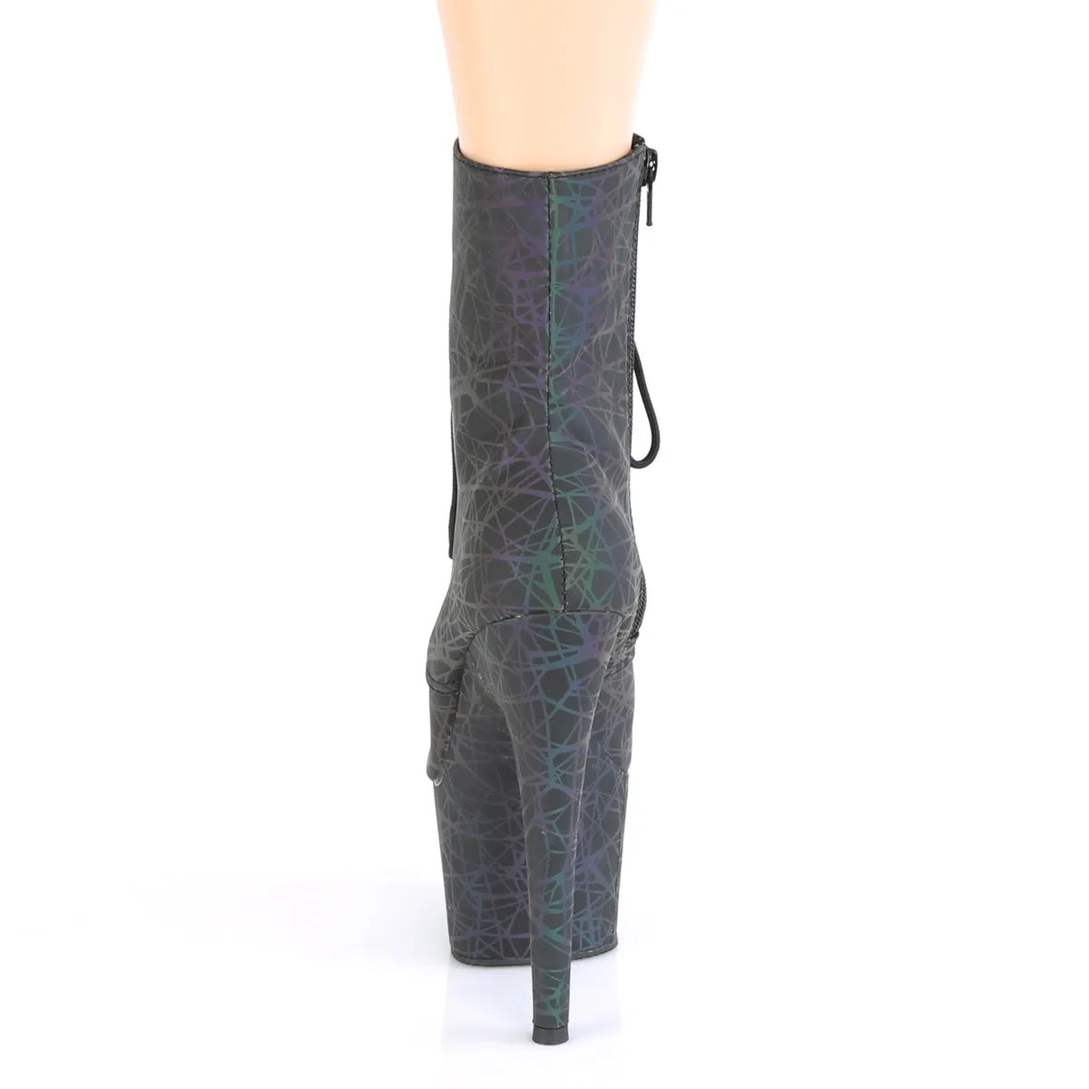 ADORE-1020REFL Pleaser Green-Purple Sexy Platform Shoes (Pole Dancing Heels)