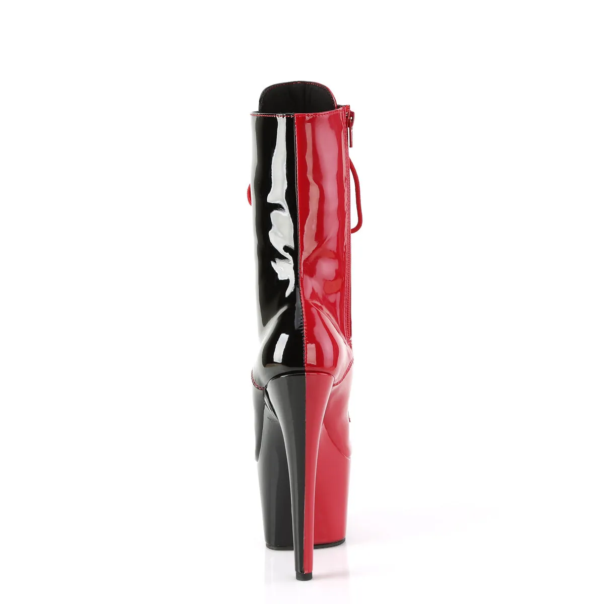 ADORE-1040TT Pleaser Red/Black Sexy Platform Shoes (Pole Dancing Heels)