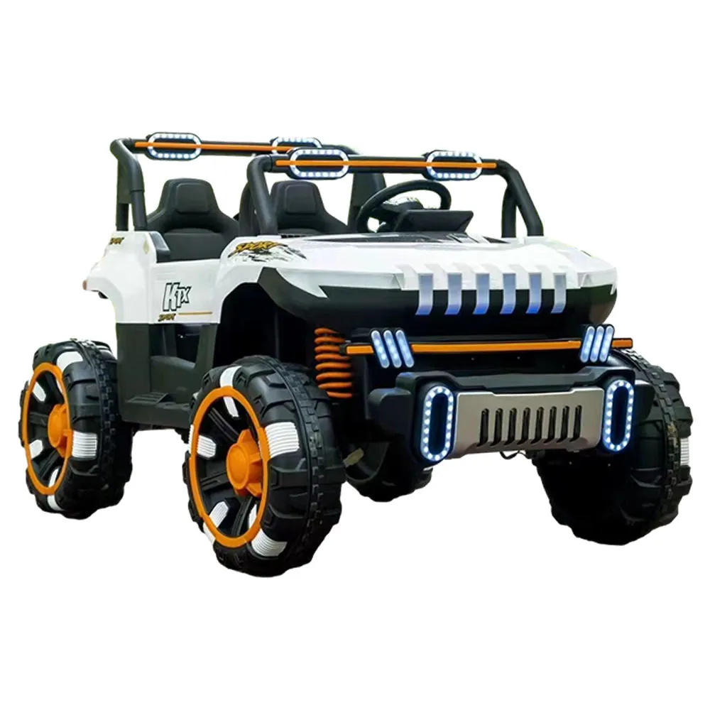 Adventure Awaits! Four-Wheel Drive Electric Jeep for Boys and Girls - Ultimate Off-Road Fun