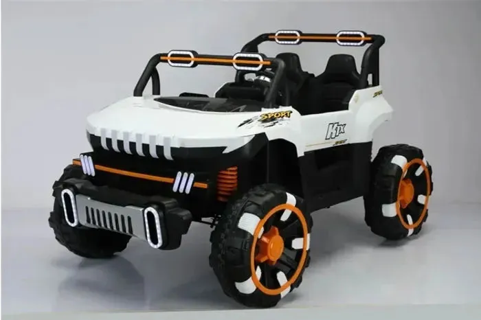 Adventure Awaits! Four-Wheel Drive Electric Jeep for Boys and Girls - Ultimate Off-Road Fun