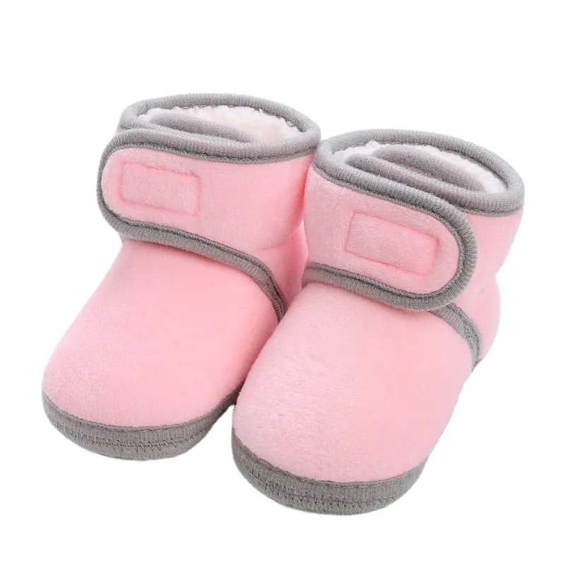 Anti-slip, Warm Baby Crib Shoes, First Walkers