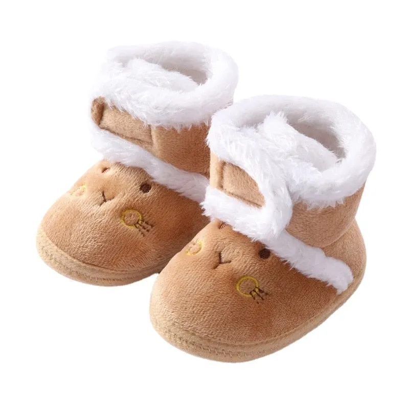 Anti-slip, Warm Baby Crib Shoes, First Walkers