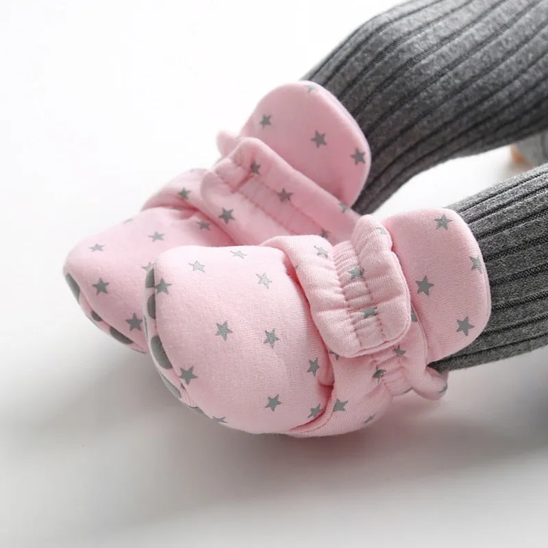 Anti-slip, Warm Baby Crib Shoes, First Walkers