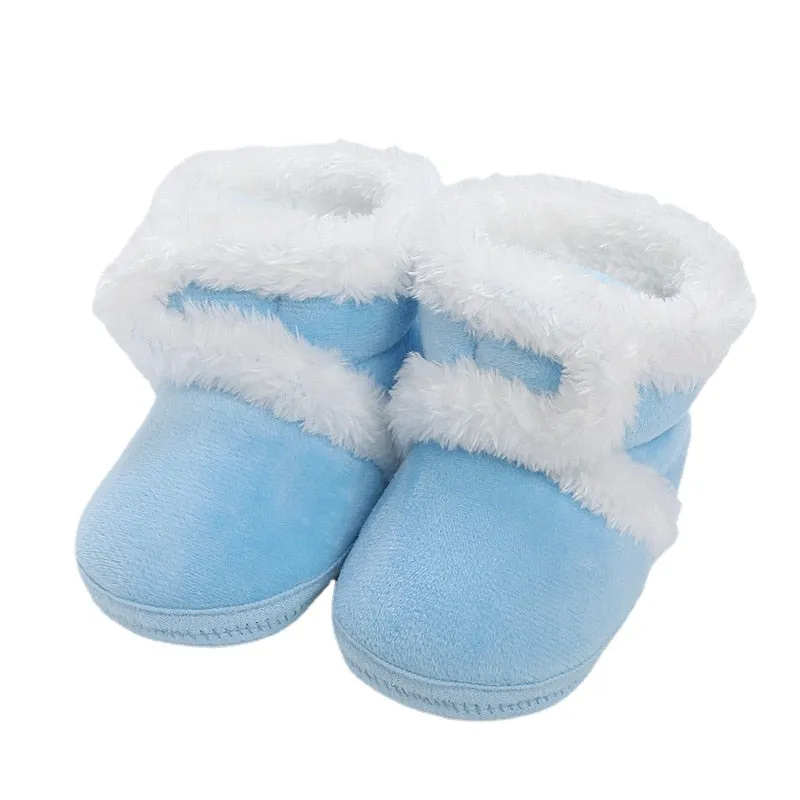Anti-slip, Warm Baby Crib Shoes, First Walkers