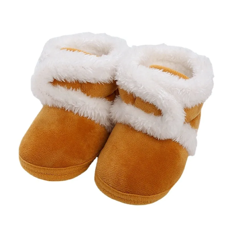 Anti-slip, Warm Baby Crib Shoes, First Walkers