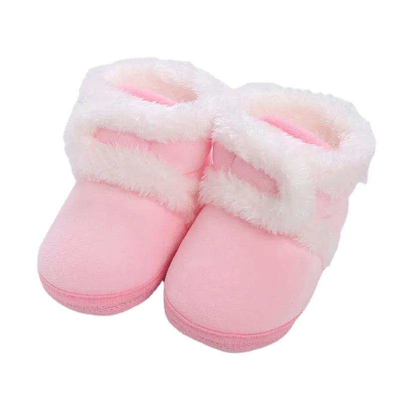 Anti-slip, Warm Baby Crib Shoes, First Walkers