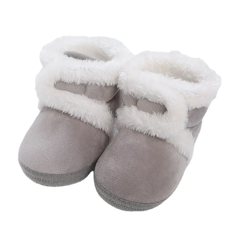 Anti-slip, Warm Baby Crib Shoes, First Walkers