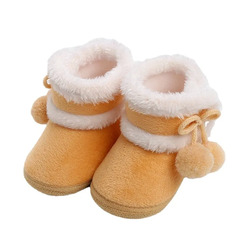 Anti-slip, Warm Baby Crib Shoes, First Walkers