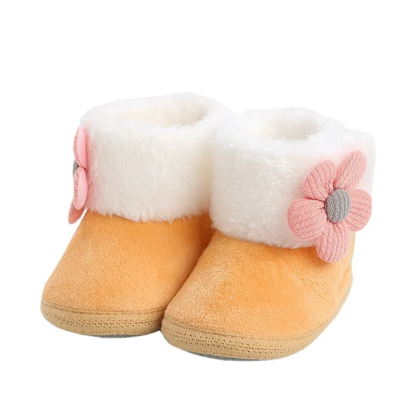 Anti-slip, Warm Baby Crib Shoes, First Walkers