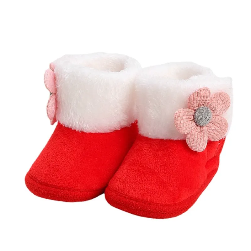 Anti-slip, Warm Baby Crib Shoes, First Walkers