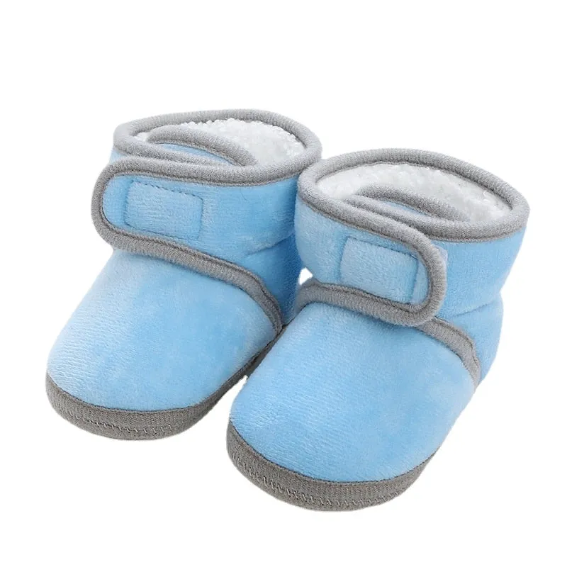 Anti-slip, Warm Baby Crib Shoes, First Walkers