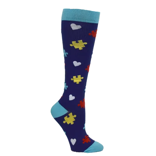 Autism Awareness Compression Socks