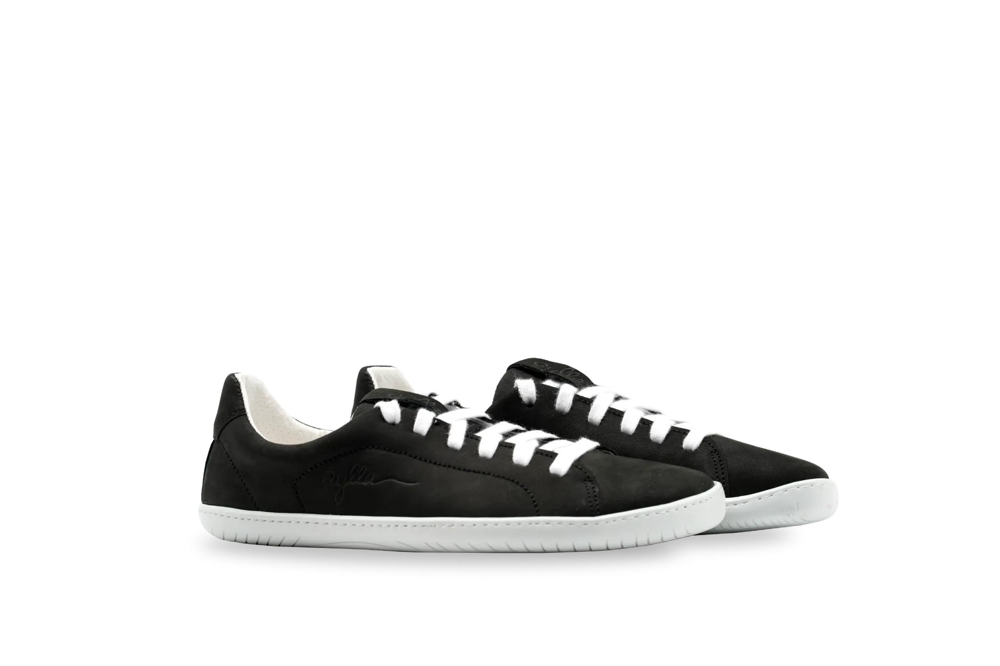 AYLLA BAREFOOT SNEAKER KECK VEGAN WOMENS - BLACK/WHITE 🌱