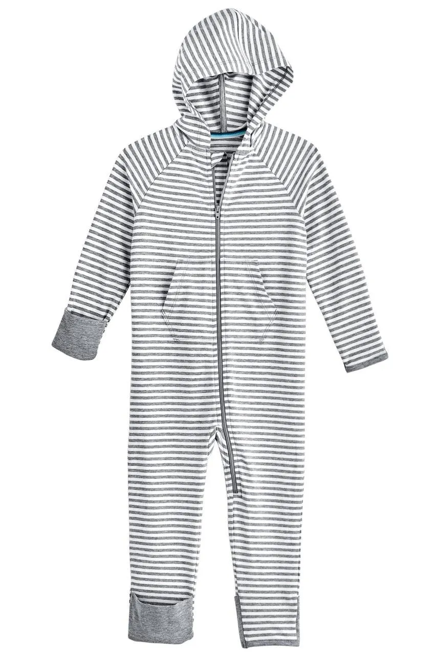 Baby LumaLeo 360 Coverage Bodysuit | Grey/White