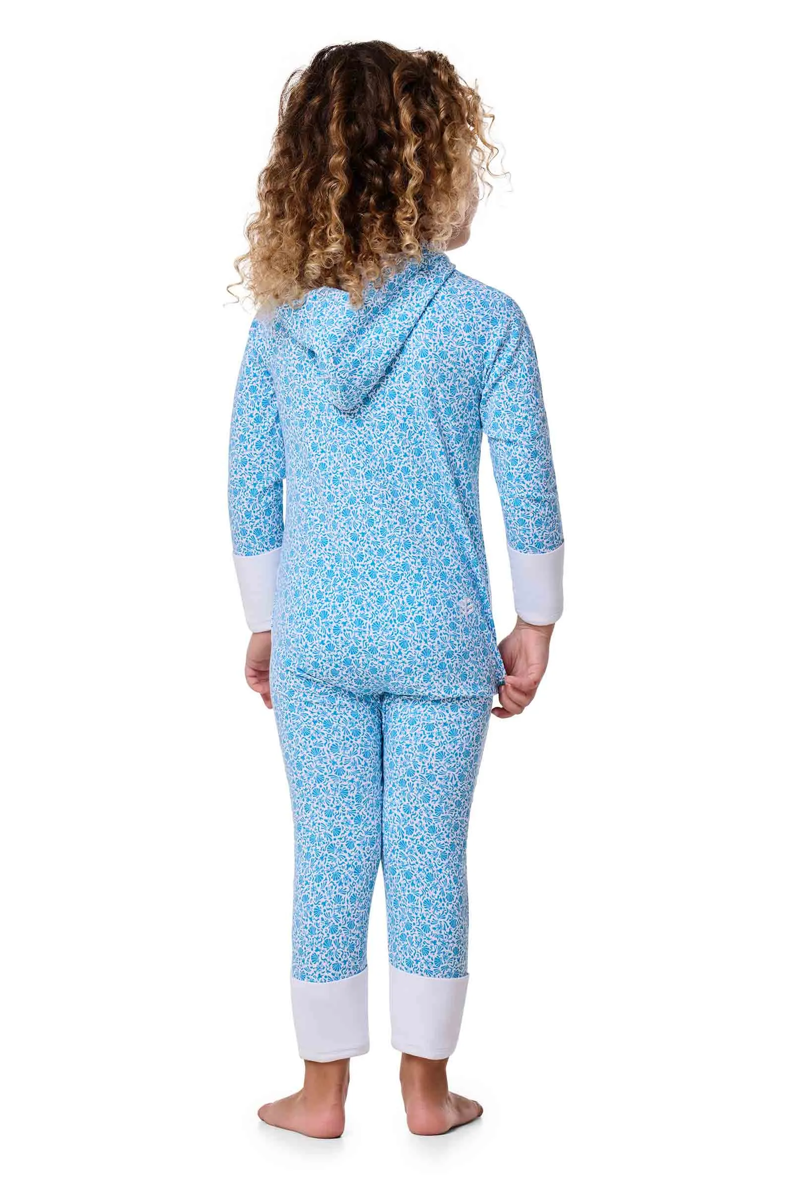 Baby LumaLeo 360 Coverage Bodysuit | Malibu Blue Shell We