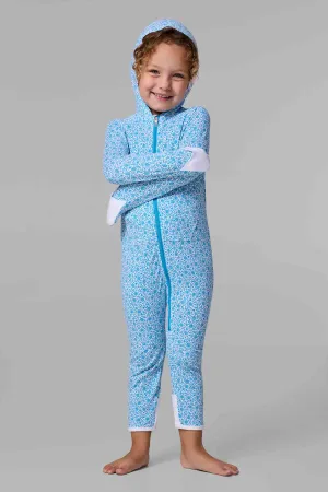 Baby LumaLeo 360 Coverage Bodysuit | Malibu Blue Shell We