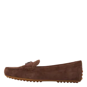 Barnsbury Suede Loafer Chestnut Brown