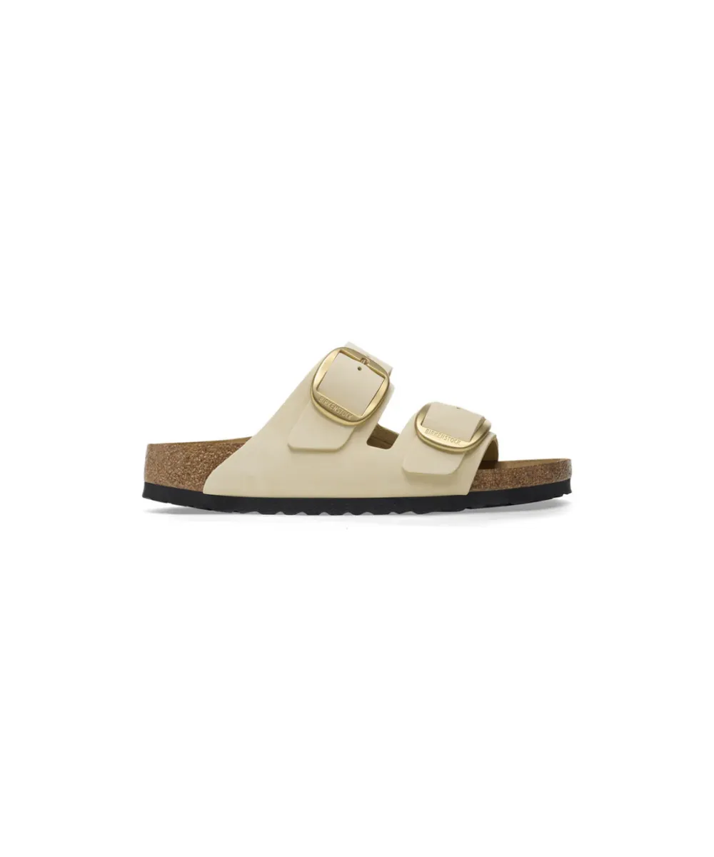 BIRKENSTOCK ARIZONA BIG BUCKLE IN ECRU