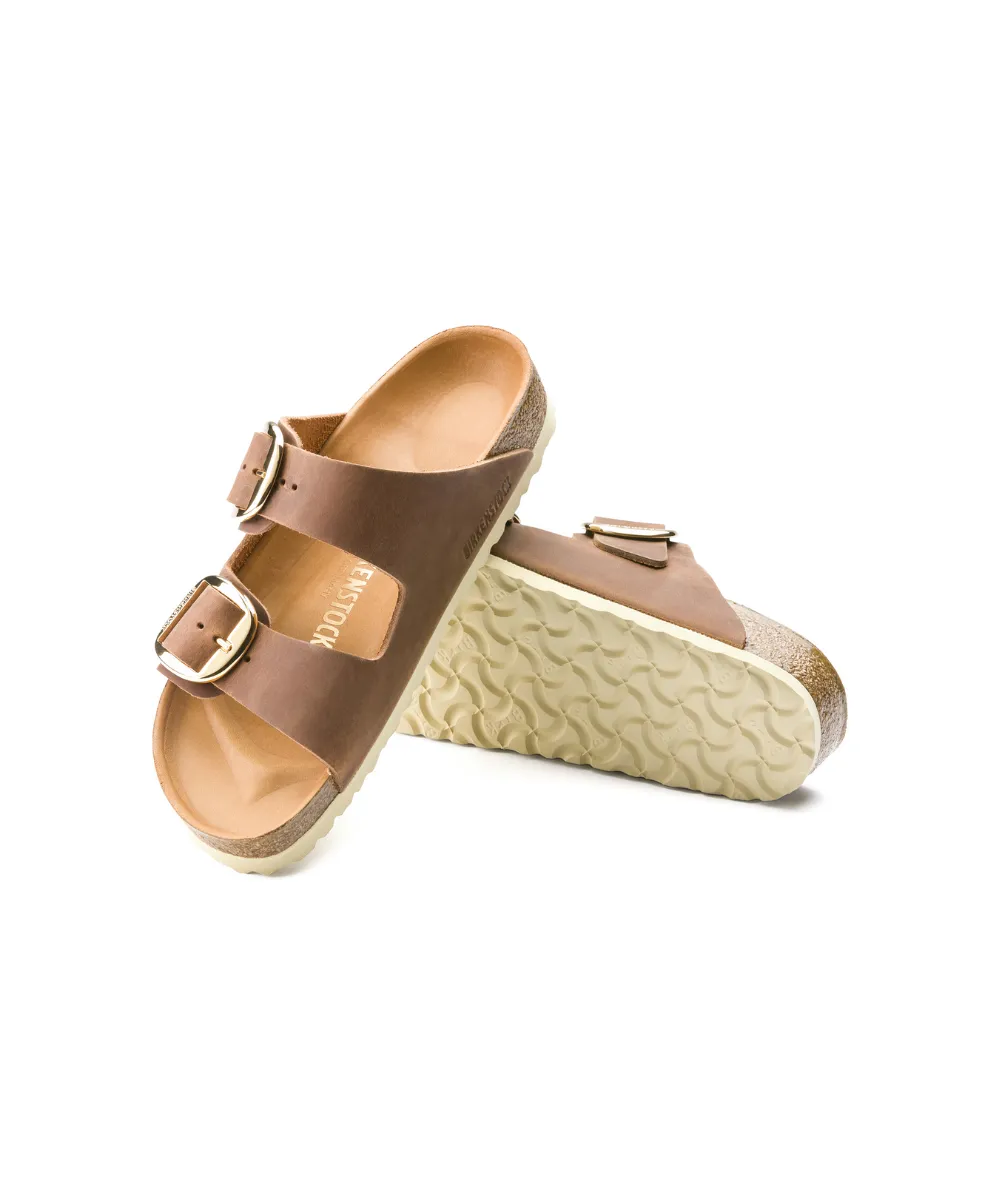 BIRKENSTOCK ARIZONA BIG BUCKLE OILED LEATHER NARROW FIT