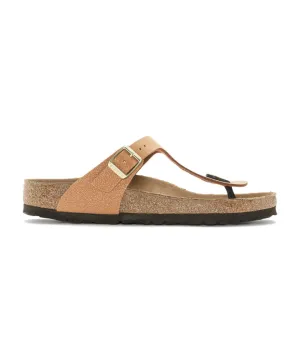 BIRKENSTOCK GIZEH VENGAN REGULAR FIT IN PECAN
