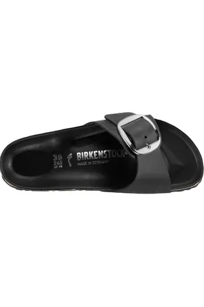 BIRKENSTOCK MADRID, BIG BUCKLE, BLACK OILED LEATHER