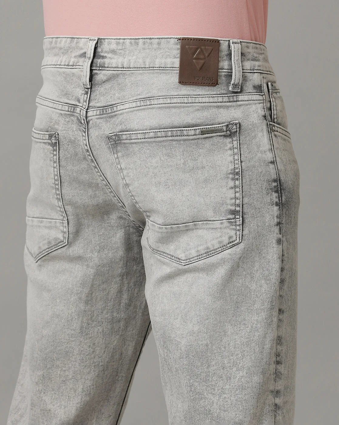 BORIS SLIM FIT ICE GREY DENNIM JEANS