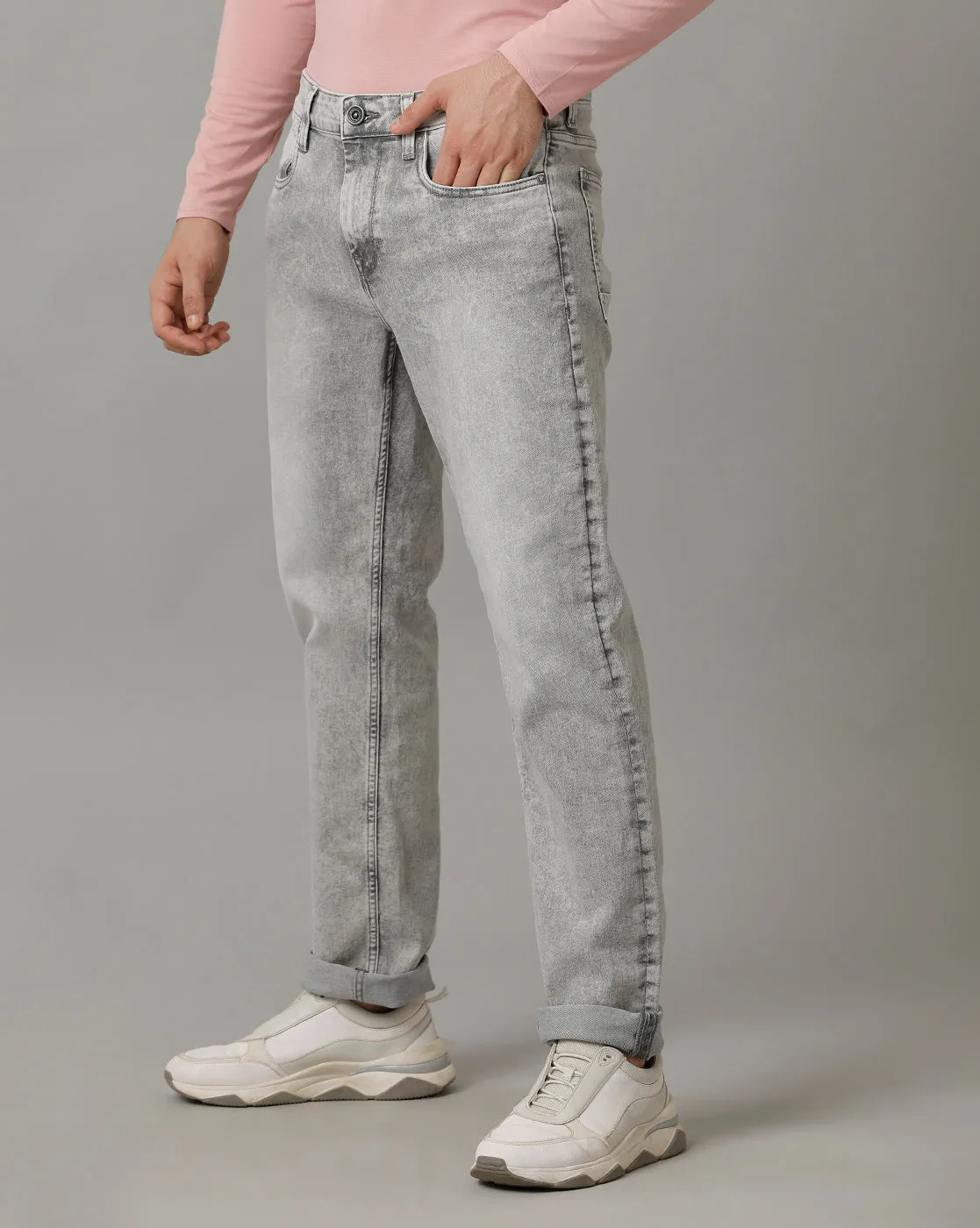 BORIS SLIM FIT ICE GREY DENNIM JEANS