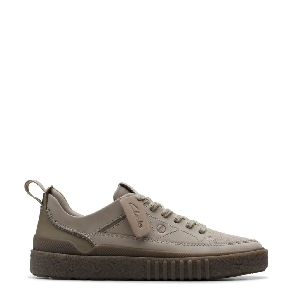 Clarks Grey Somerset Lace Sneaker