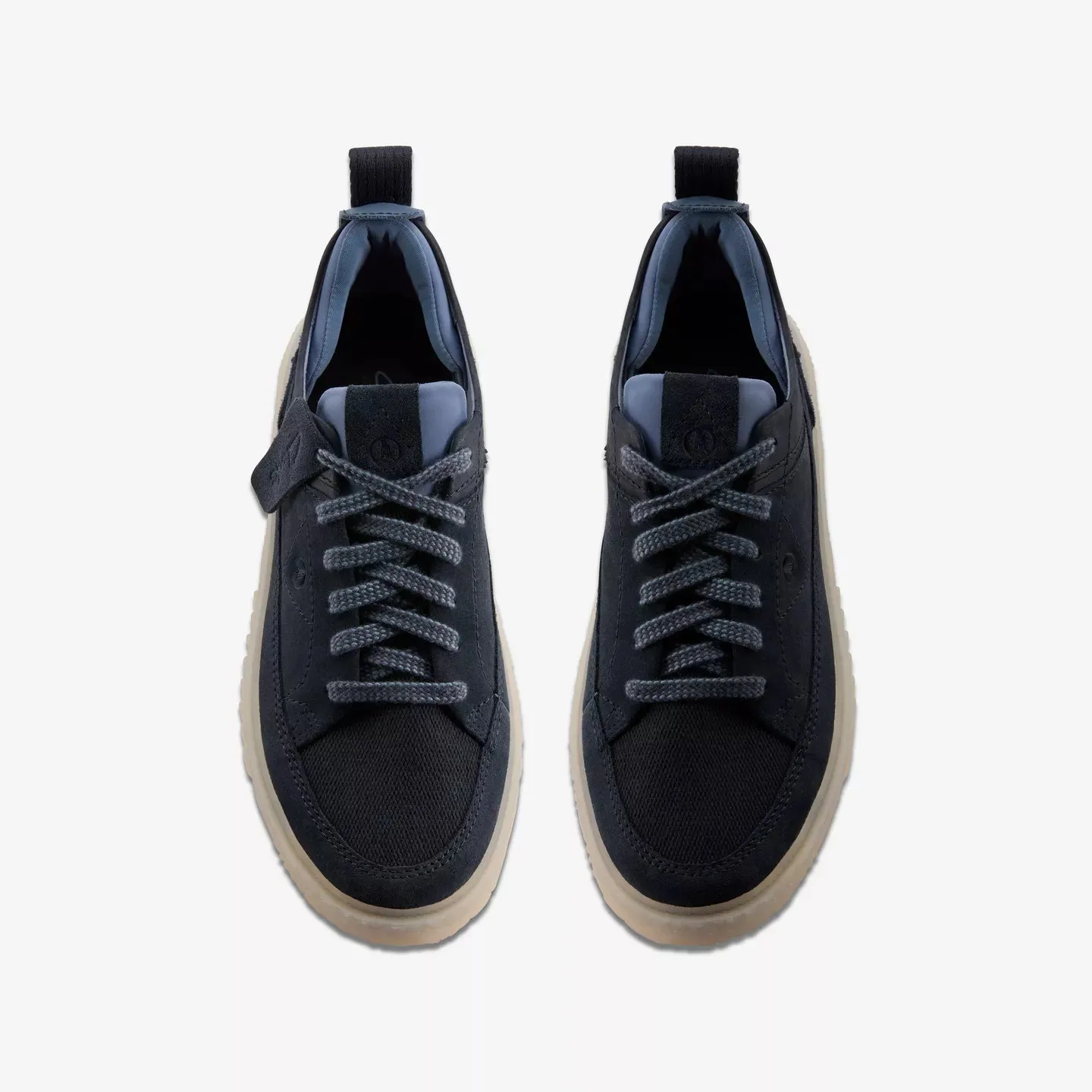 Clarks Navy Somerset Lace Sneaker