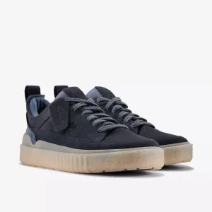 Clarks Navy Somerset Lace Sneaker