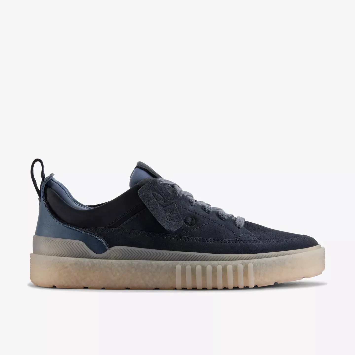 Clarks Navy Somerset Lace Sneaker