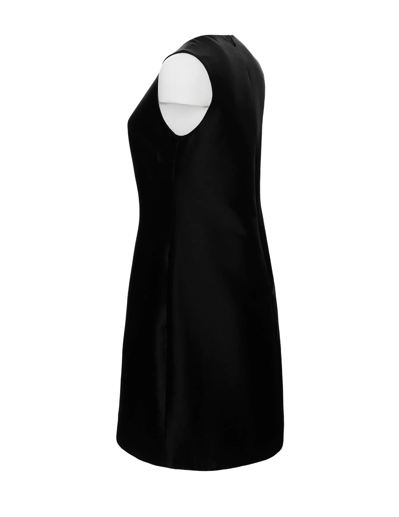 Classic A-line Style Dress with Pockets Black — The Lawson