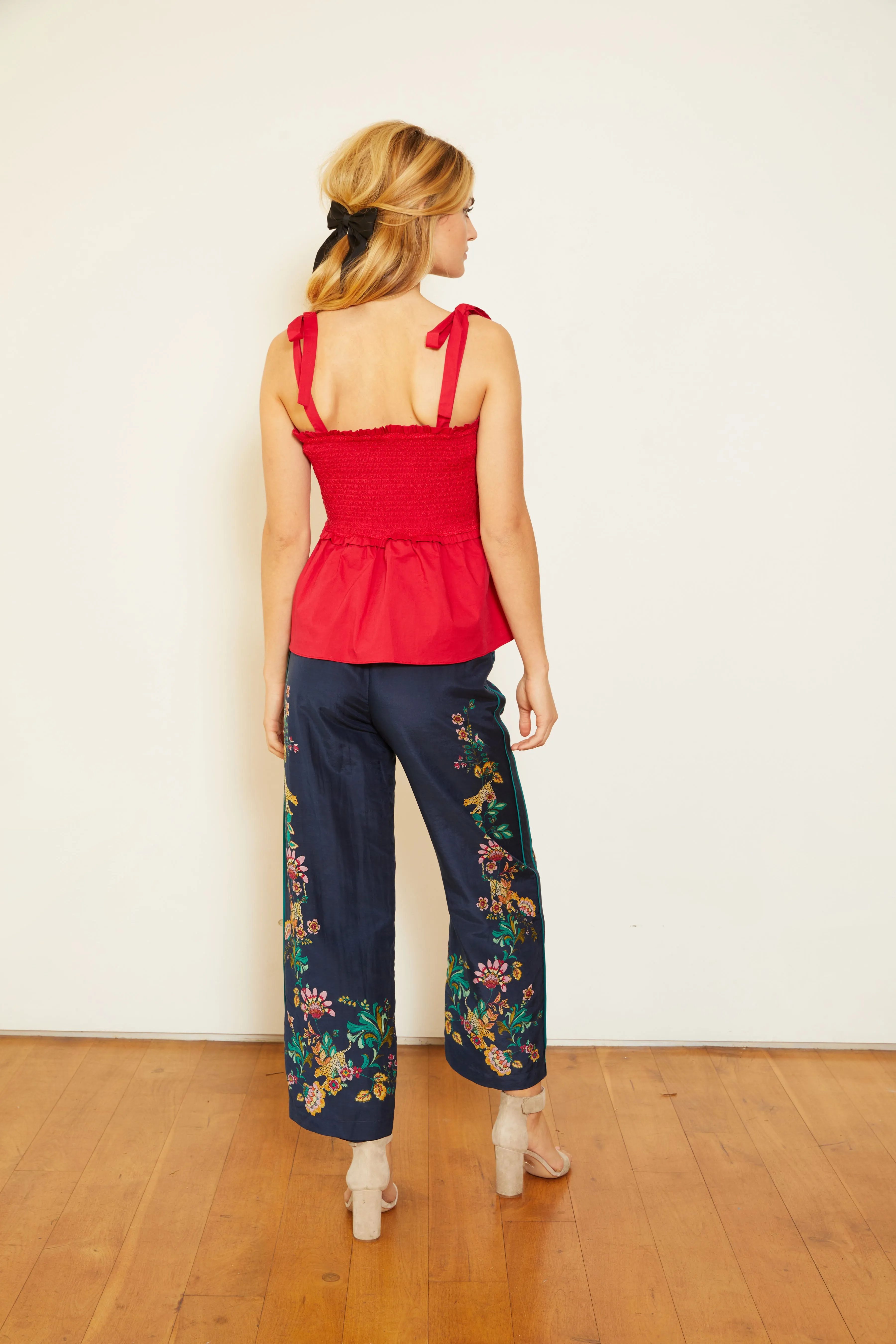 Colette Top in Viva Magenta