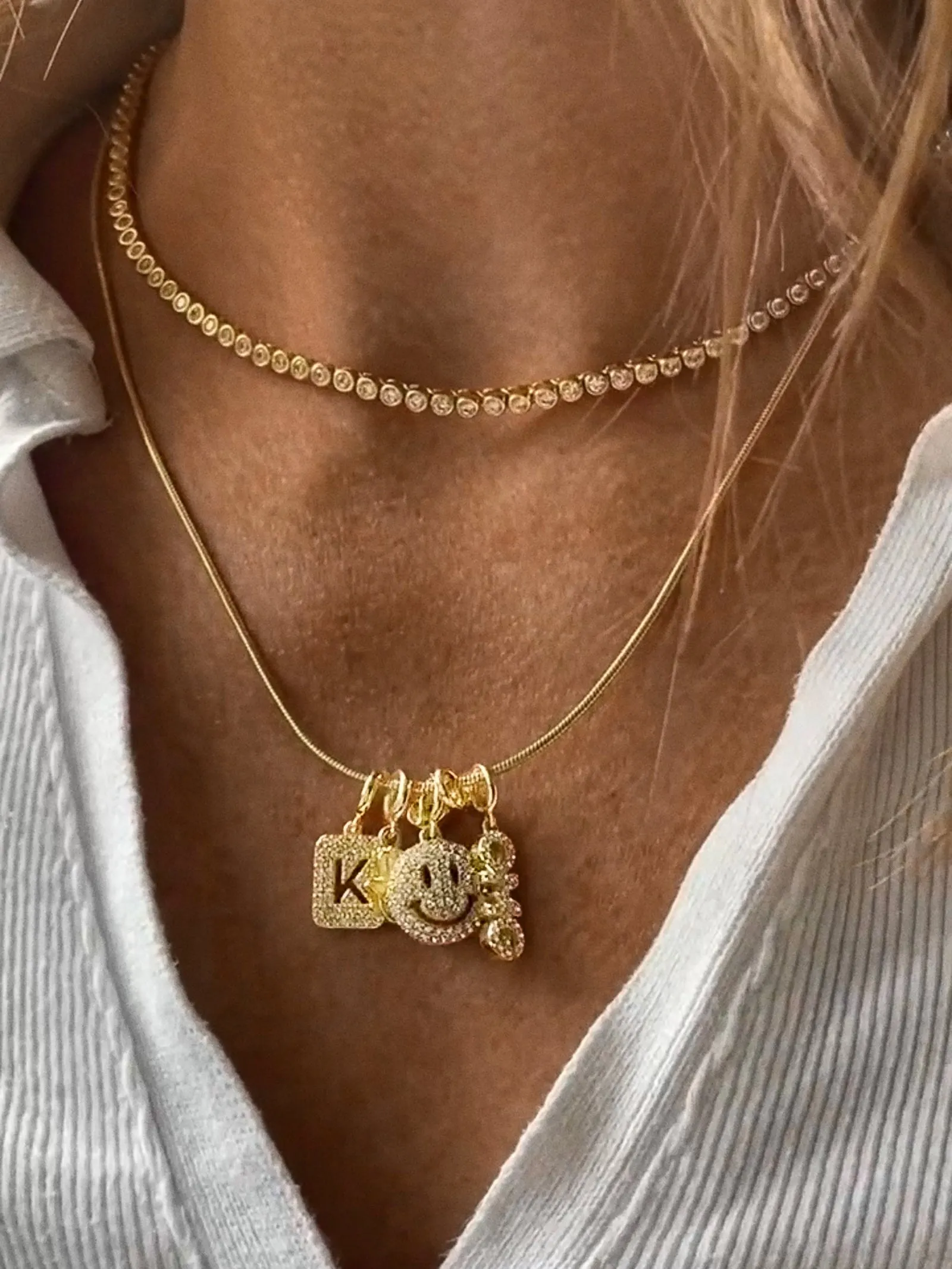 Custom Cluster Charm Pendant