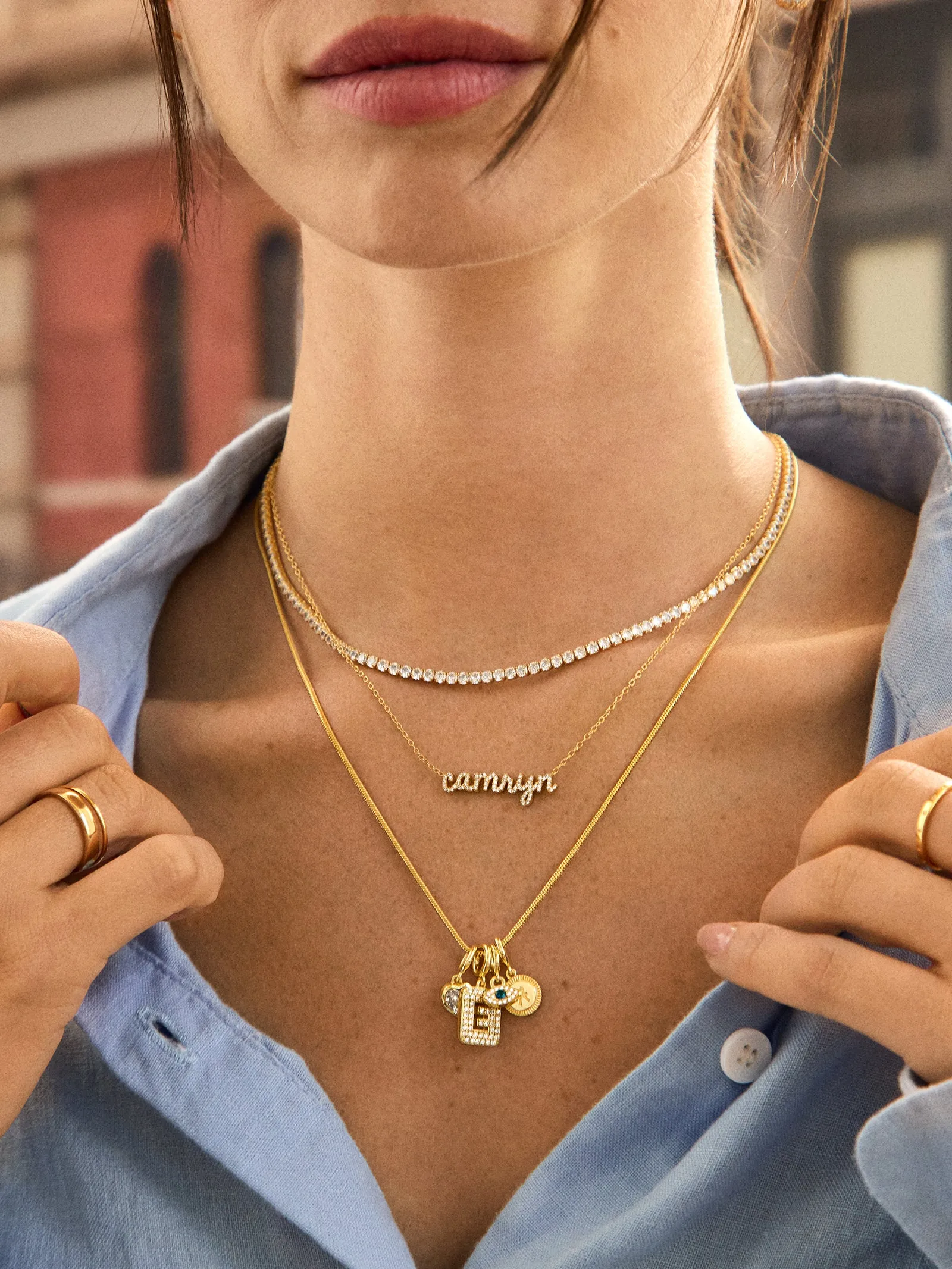 Custom Cluster Charm Pendant