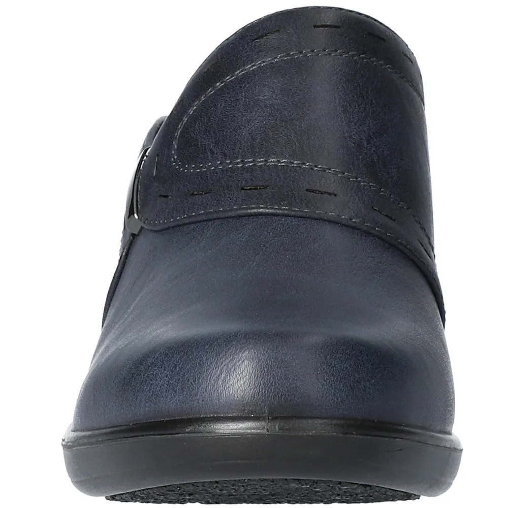 Cynthia Mule Slip On Block Heel