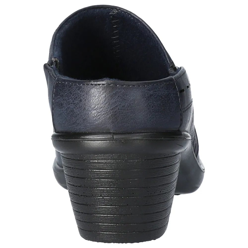 Cynthia Mule Slip On Block Heel