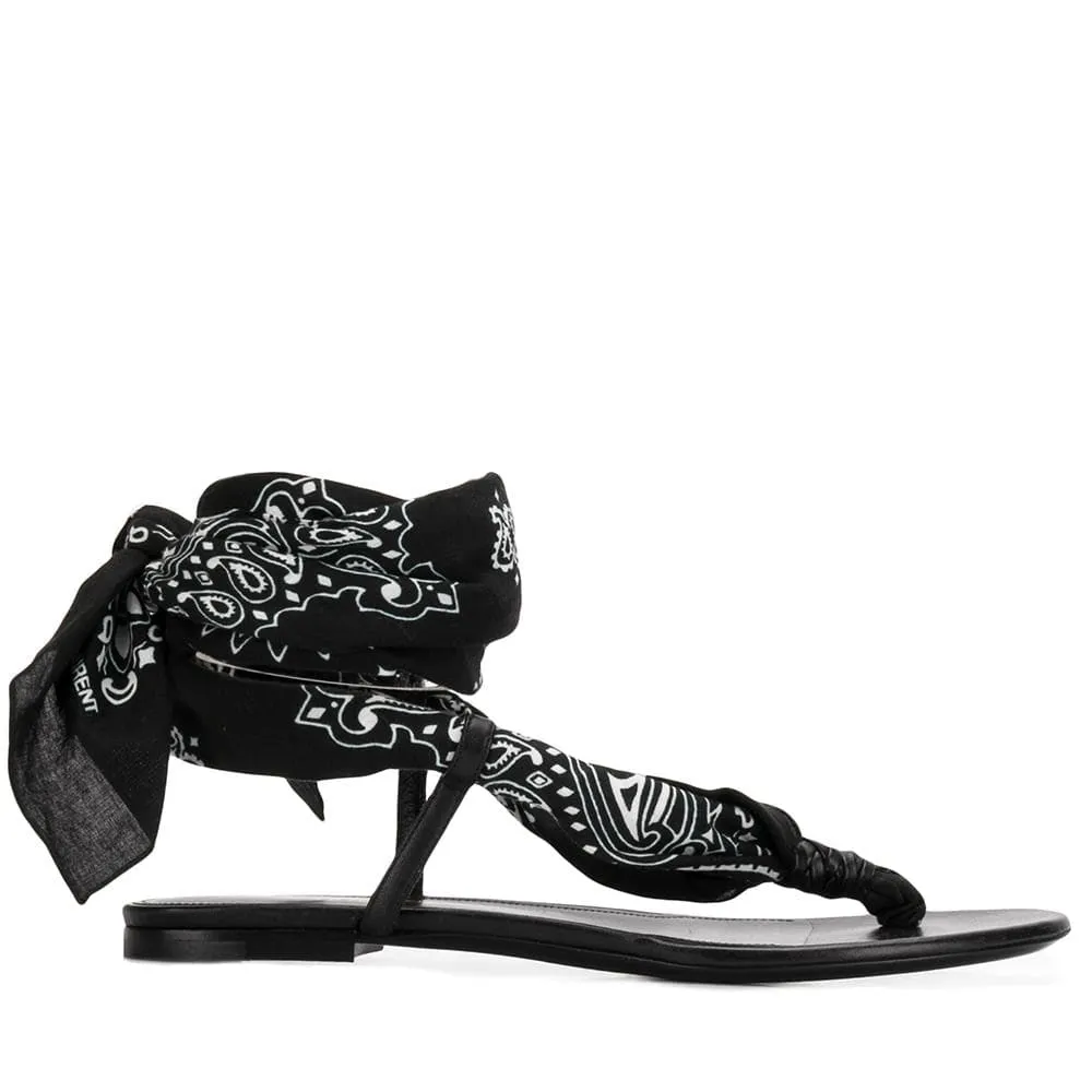 Dallas Bandana Sandals