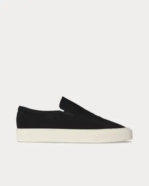 Dean Suede Black Slip On Sneakers