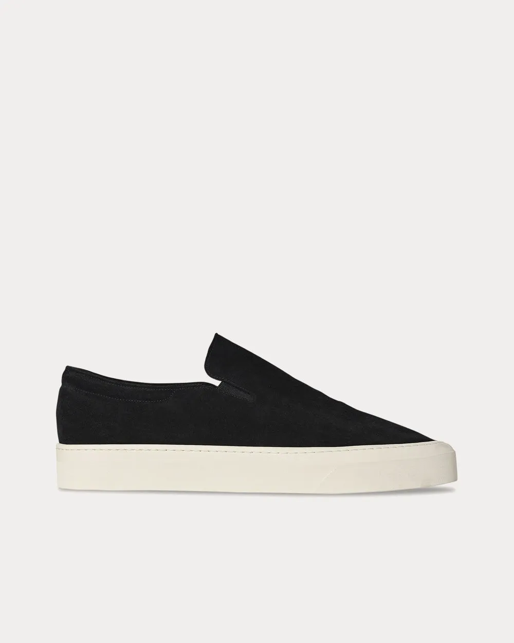 Dean Suede Black Slip On Sneakers