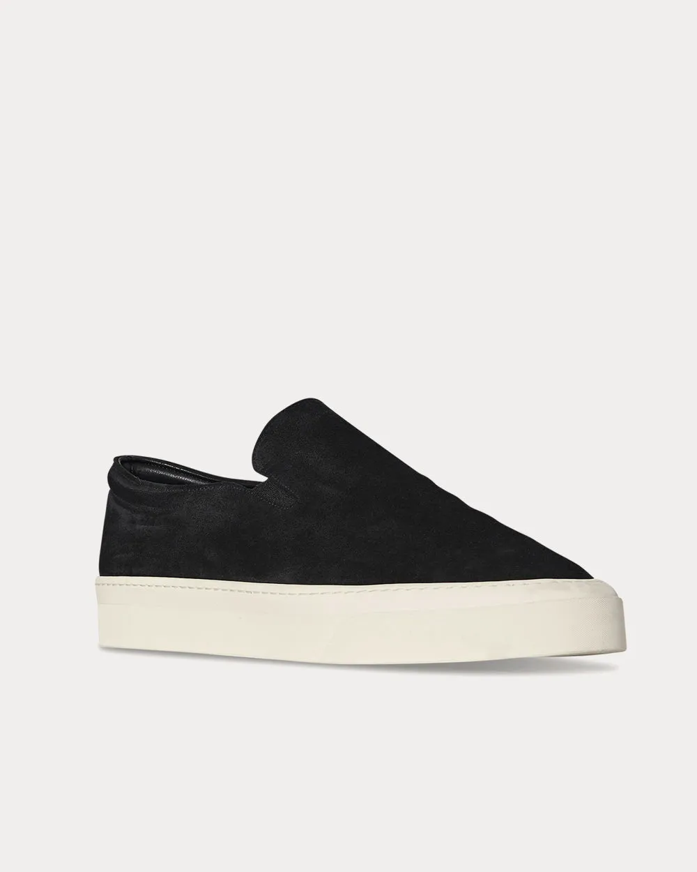 Dean Suede Black Slip On Sneakers