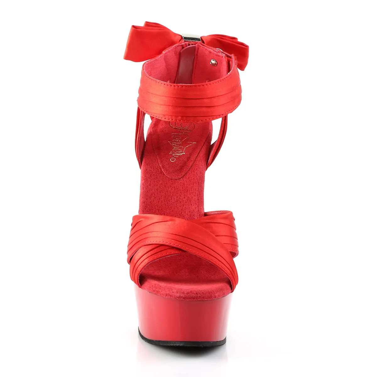 DELIGHT-668 Pleaser Red Sexy Platform Shoes (Pole Dancing Heels)