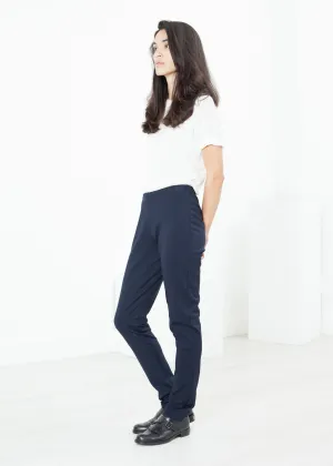 Easy Slim Pant in Navy - More Choice