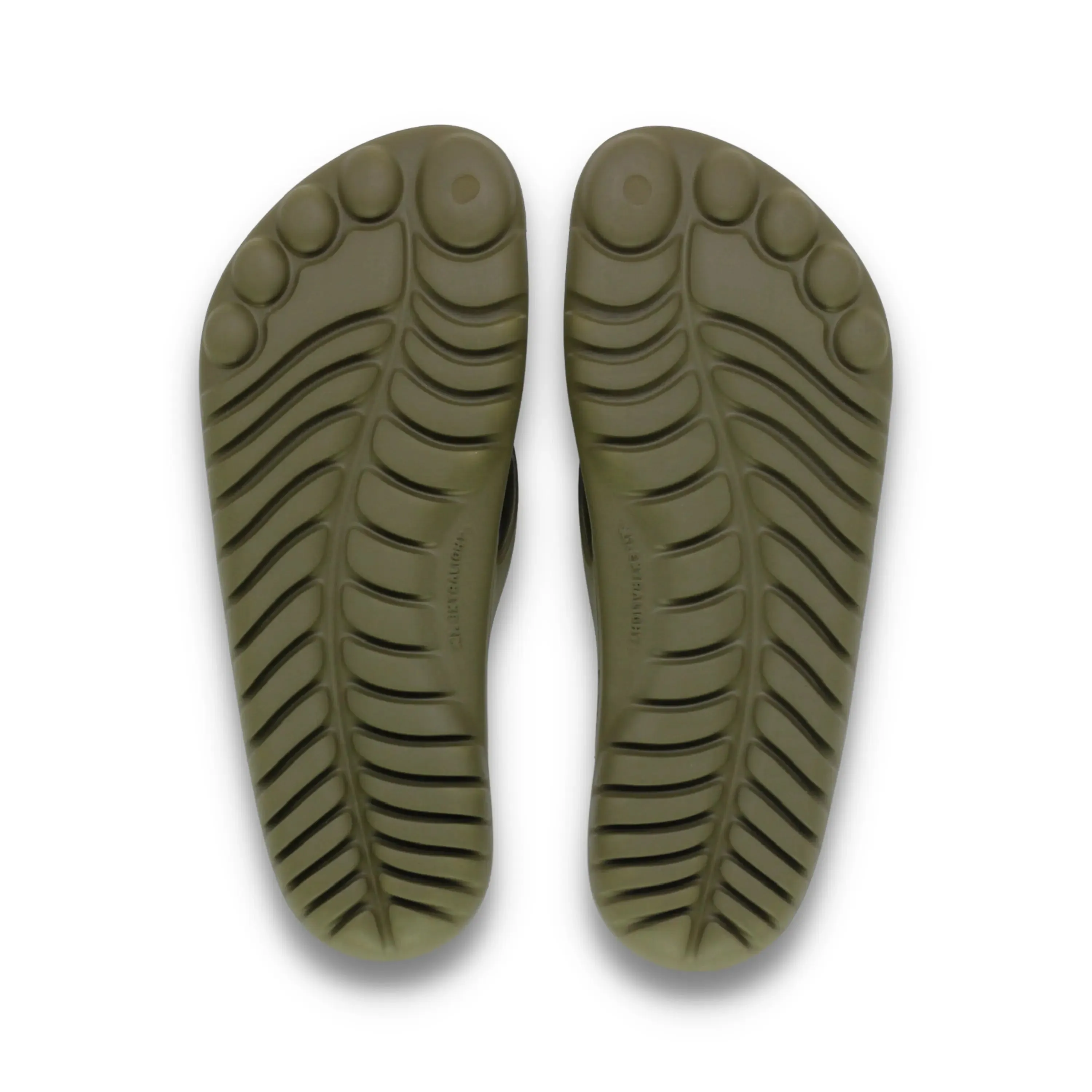Eco-Conscious Seaweed Green Flip-Flops with Versatile Waterproof Drybag