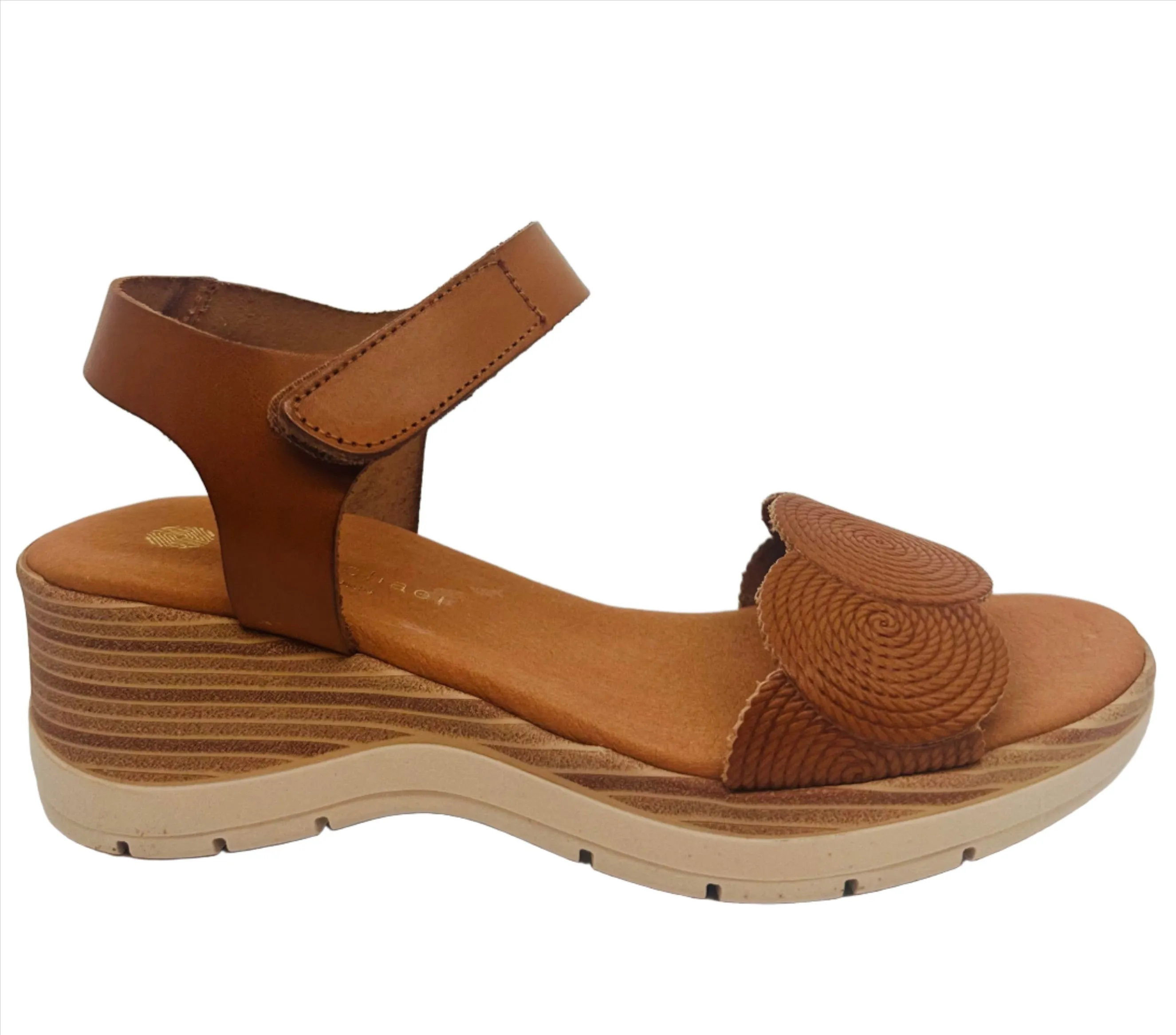 Eric Michael by Laurevan Women's Honey Sandal - Tan