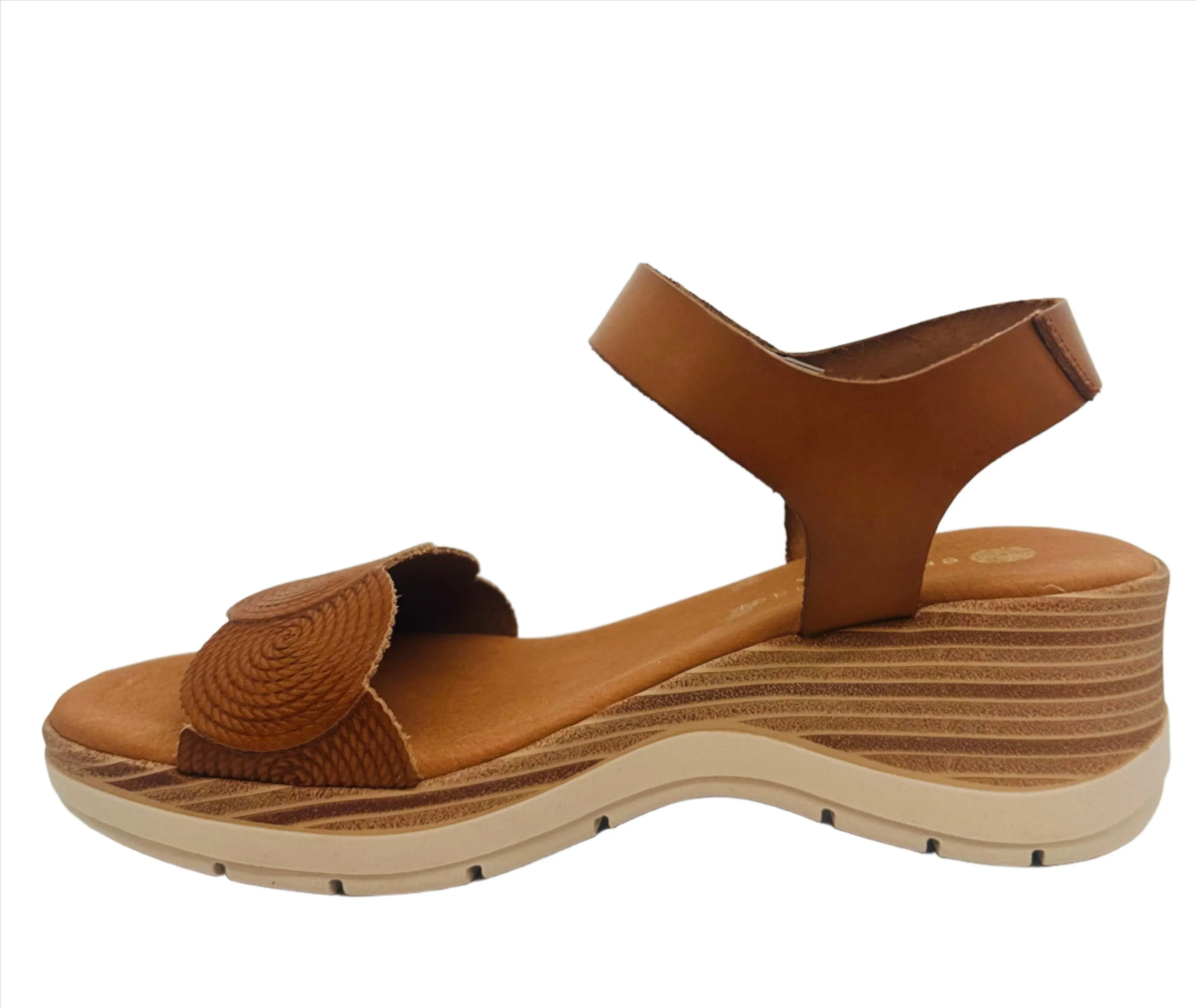 Eric Michael by Laurevan Women's Honey Sandal - Tan