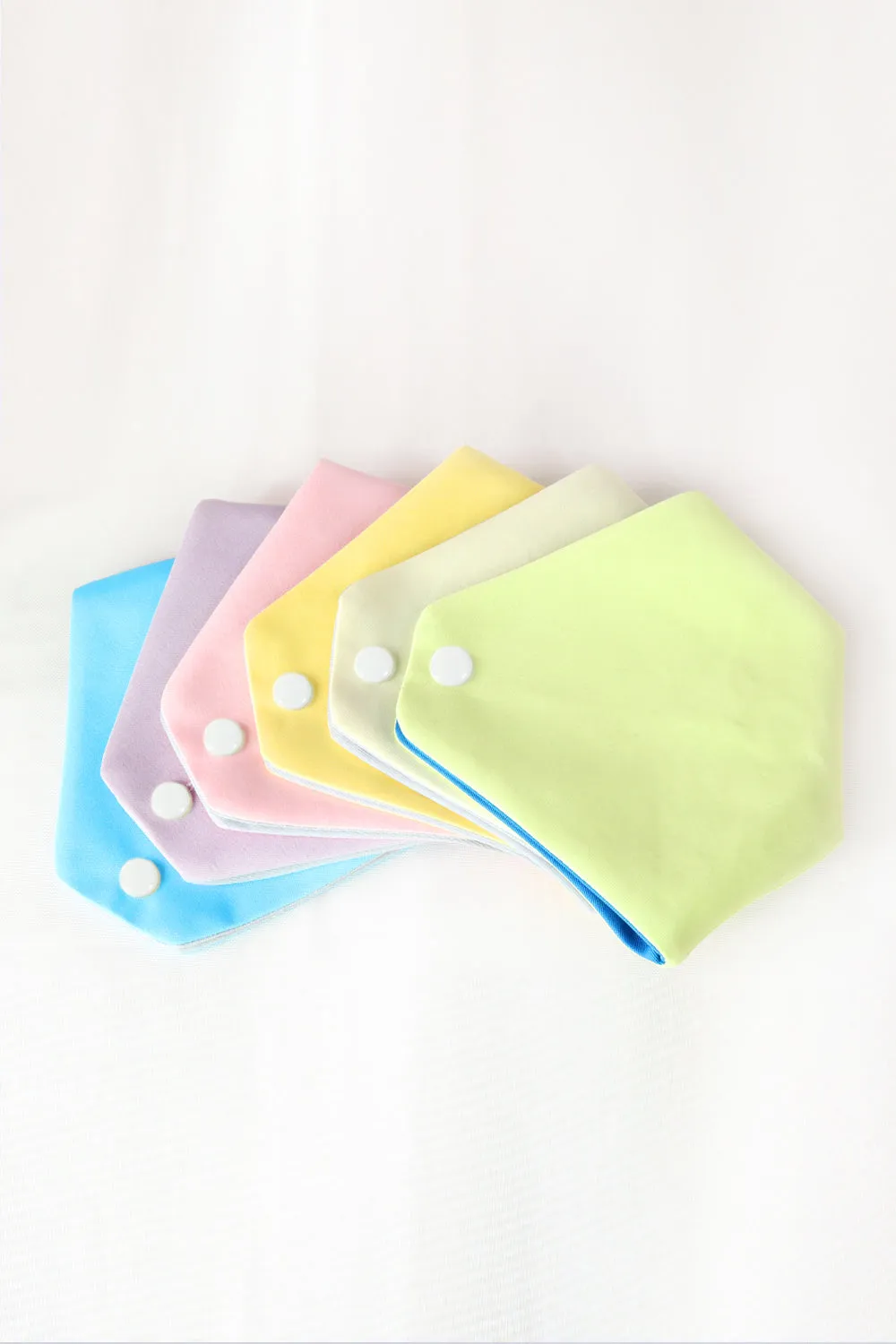 Fabric Mask Pouch - Chartreuse Green