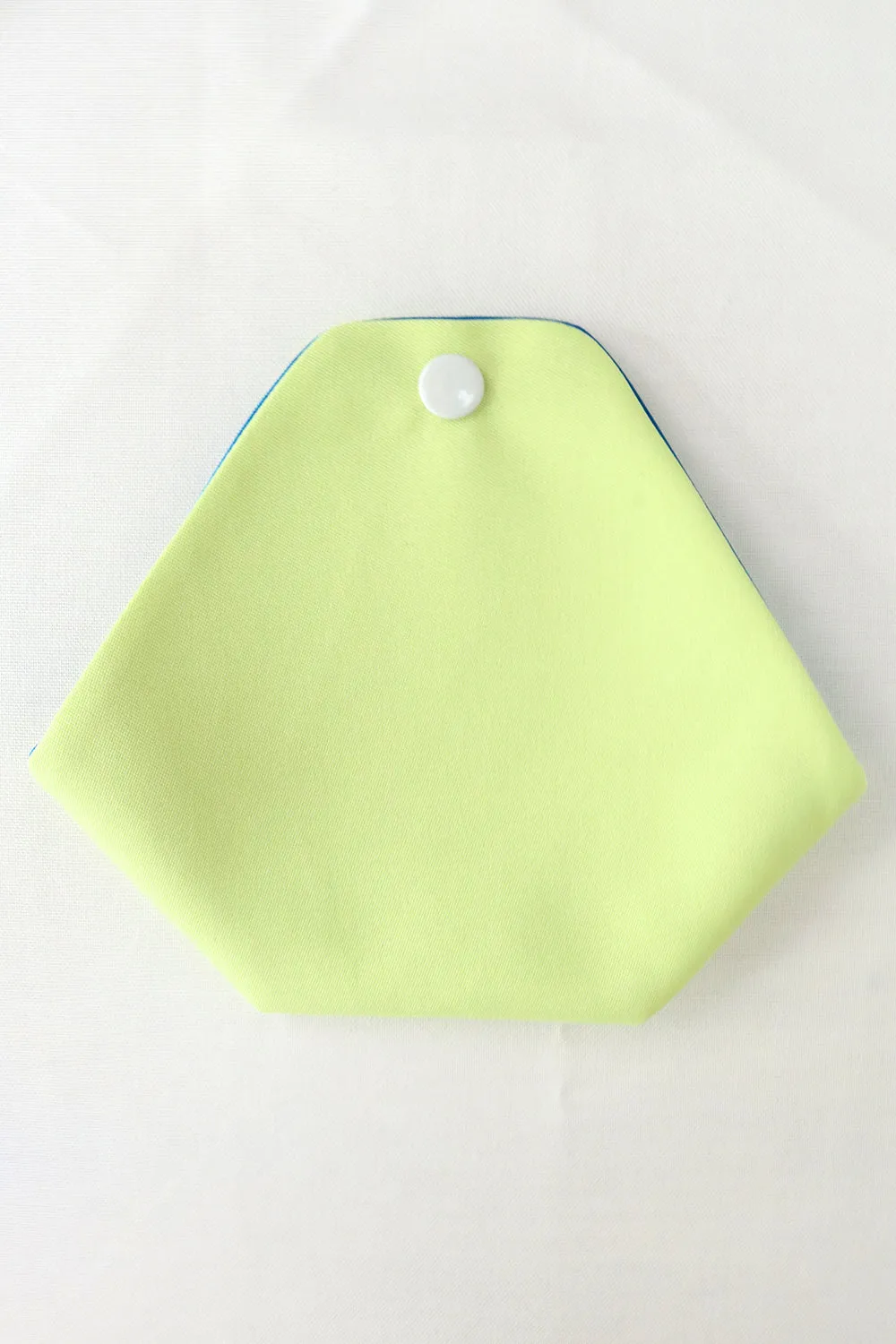 Fabric Mask Pouch - Chartreuse Green